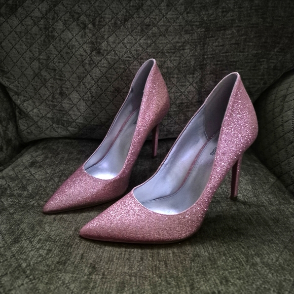 Michael Kors Shoes - Michael Kors Keke Pump Pink Glitter Primrose Sparkly Party Shoes Size 6.5